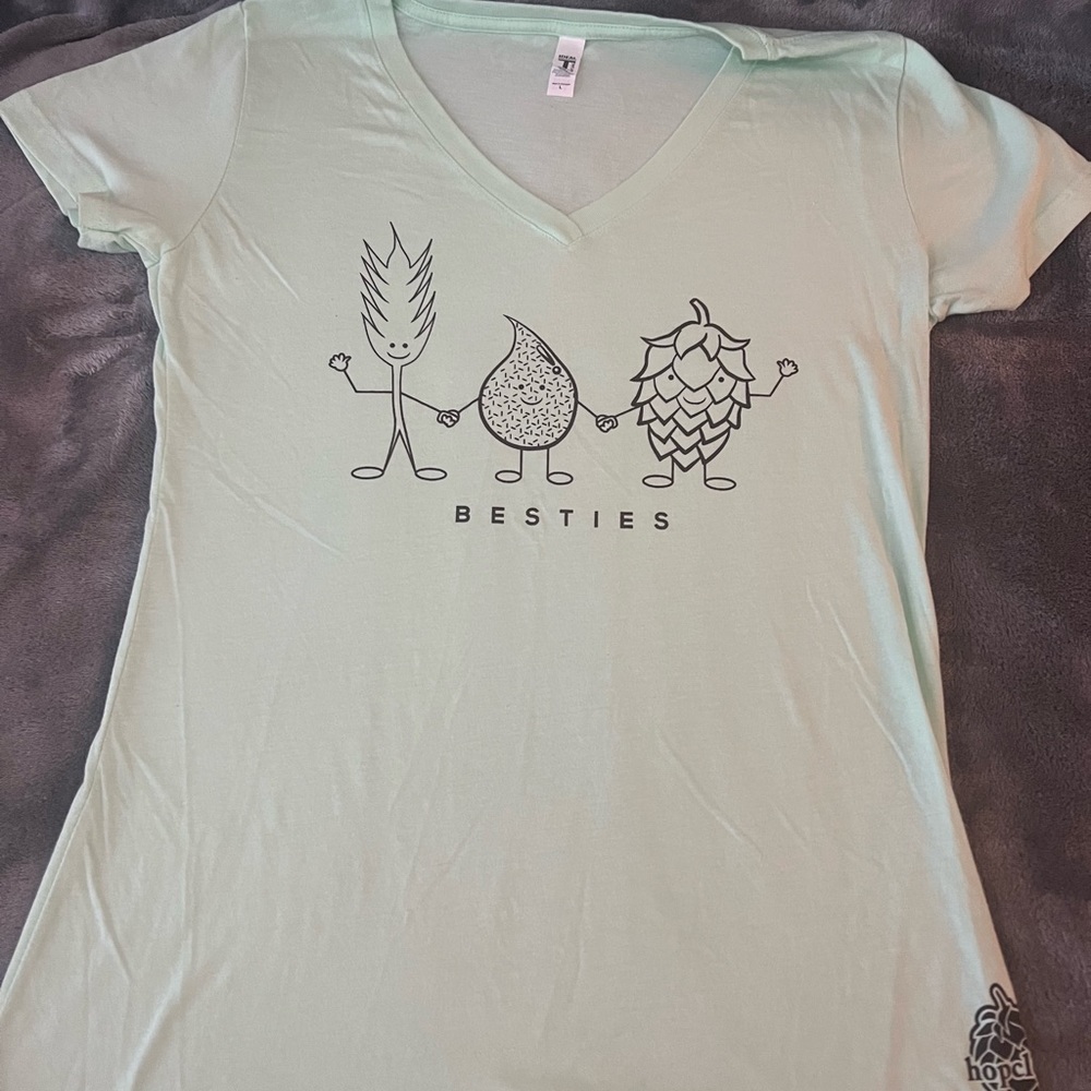 Mint Green Beer Graphic T